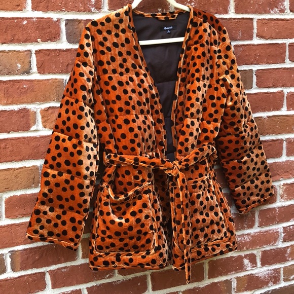 Madewell Velvet Quilted Wrap Jacket In 